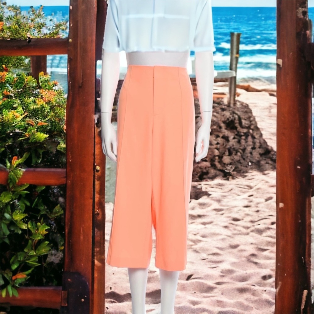 Alice + Olivia Trousers, Orange, Size 12